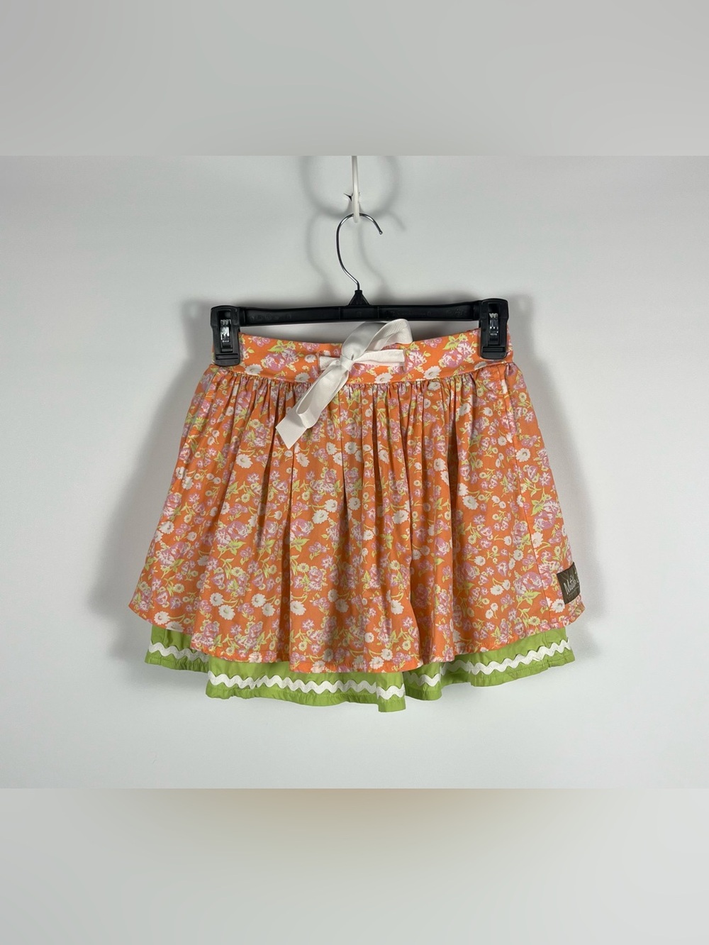 Matilda Jane "Valencia" Floral Tiered Skirt Girls Size 6